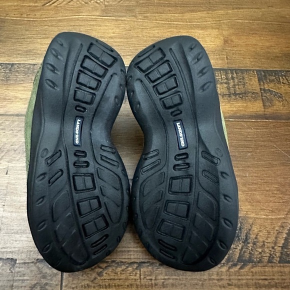 Lands End Boys Green Suede Slip On Clog NEW Shoes Size 7M - Picture 6 of 7